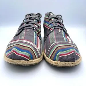 Toms | Shoes | Toms Rare Mens Denim Stripe Desert Botas  display picture 3